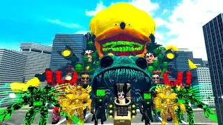 ALL SPEAKERMAN TITAN, 1-77 SKIBIDI TOILET BOSSES VS ASTRO GMAN, TRI TITAN part 1
