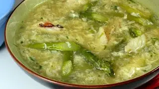 Classic Chinese Crab Asparagus Soup