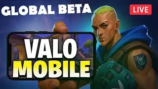 Playing Valorant Mobile Global Beta Before Launch | #india #binks #live #valolive #rankpush