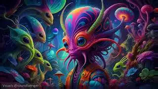 morphing through different alien eras |  Ai art | #trippy #visuals | #futuristic #artwork |