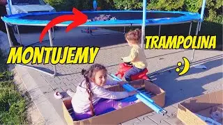 WYRZUCAM UBRANIA MĘŻA! Jak Zmontować Trampolinę - Yoto MAMA Vlog