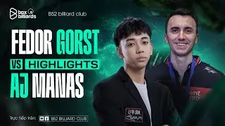 HIGHLIGHTS | FEDOR GORST VS ALBERT JAMES MANAS | RACE TO 17 | BILLIARDS POOL VN | SHOWMATCH