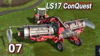 Kuhn Bandschwader im Einsatz ► LS17 ConQuest Nicolonia & Kuhn DLC #7