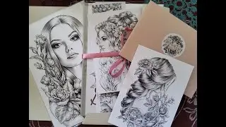 Haul coloriage :  Mariola Budek SET OF ART