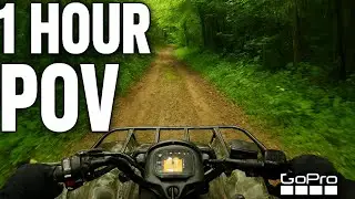 GoPro POV: 1 Hour of Off-Road Four Wheeler Riding