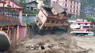 Devastating Floods in China: Houses and Cars Swept Away in Seconds | Floods in China