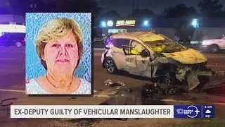 Former Hillsborough detention deputy found guilty of vehicular manslaughter