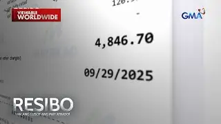 From P1-K a month na water bill, biglang naging P5-K?! | Resibo