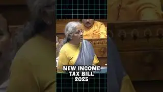 NEW TAX BILL!! #tamil#tamilfinance#newincometaxbill#incometaxbill#financeministernirmalasitharaman