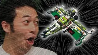 LEGO Desert of Destruction Spaceship 8864 Rebuild | Redesigning LEGO World Racers
