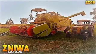 Żniwa 2k19   CLAAS DOMINATOR 56   URSUS C-360  AUTOSAN