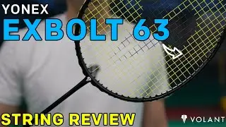Обзор струн для бадминтона Yonex ExBolt 63 &mdash; Volant