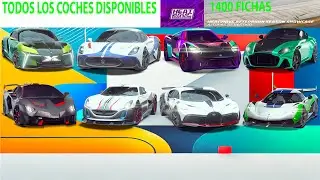 Asphalt legends HEATWAVE AFTERBURN SEASON SHOWCASE TODOS LOS COCHES DISPONIBLES 1400 FICHAS
