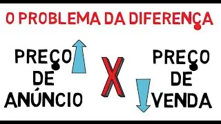 PREÇO DE IMÓVEL, o abismo entre o PREÇO ANUNCIADO o PREÇO DE VENDA.