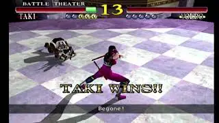 Soul Calibur(Dreamcast)-Taki vs Voldo V