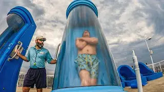 Bass Drop FreeFALL Water Slide at SoundWaves