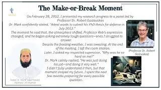 From Struggle to Success &ndash; A Tribute to My PhD Supervisors and Disability Advisor  (English)
