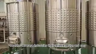 Quality wine fermentation tanks, help you make great-tasting wine!