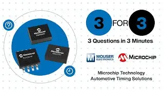 Решения Microchip Technology для автомобильных систем синхронизации: 3 из 3 | Mouser Electronics