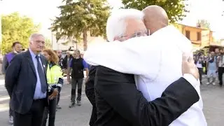 Visita del Presidente Mattarella ad Amatrice