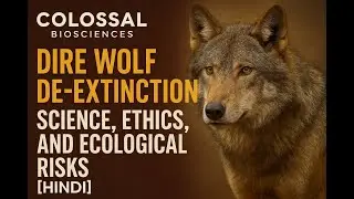 Dire Wolf De-Extinction: Science, Ethics, and Ecological Risks | HINDI