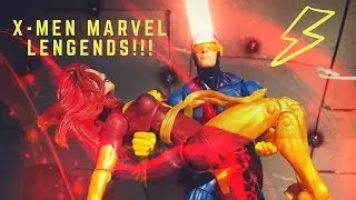 X-Men Dark Phoenix and Cyclops Marvel Legends Unboxing and Toy Review