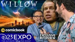Christian Slater On Willow Being A Dream Come True, Bumping Into Loki D23 Expo 2022 | Comicbook.com