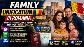 Family Unification in Romania 🇷🇴 | Complete Process, Legal Benefits & Rights for Family & Children