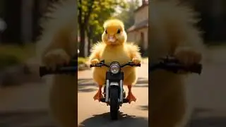 Feathered Fury: Duck on the Fast Lane