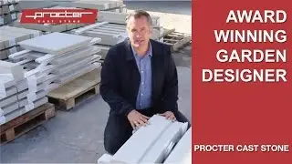 Award-winning garden and landscape designer visits Procter Cast Stone