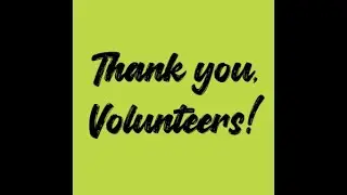 Thank You, Cross-Lines Volunteers!