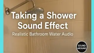 🚿 Taking a Shower Sound Effect &ndash; Realistic Bathroom Water Audio