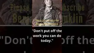 Top Benjamin Franklin Quotes #quotes