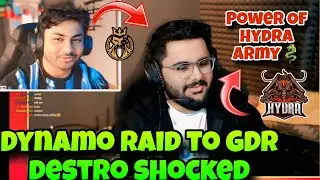 Dynamo gaming funny Raid to gdr Destro😱Destro Shocked Power Of Hydra Army🐉😱