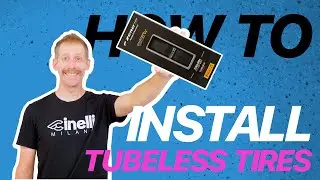How to Install tubeless bike tires for beginners - Easy method using Muc-Off tubeless kit!