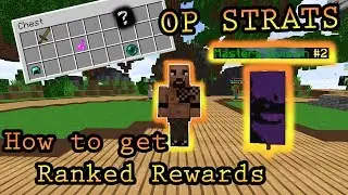 OP STRATS - HOW TO WIN 100% RANKED SKYWARS + HOW TO PVP W/ HIGH PING!