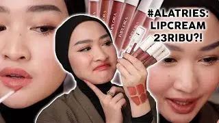 IMPLORA LIP VELVET SWATCHES + FIRST IMPRESSION ! #AlaTries | Kiara Leswara