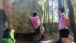V3 Espolon duro, por Luqui, Plaquitas del bosque, Sierra de los Padres