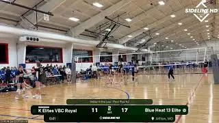 Blue Heat 13 Elite vs. K Elites VBC Royal (2025.12.27)