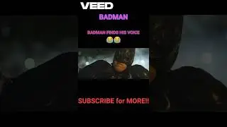 BADMAN Finds His Voice #funny #trending #peteholmes