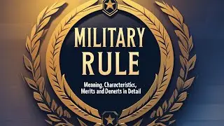 Military rule full concept in detail #politicalscience #polity #militaryrule #government #ballb