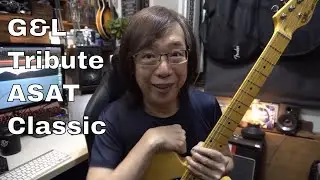 G&L Tribute ASAT Classic in ButterScotch Blonde