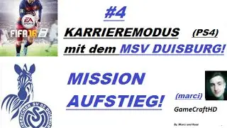 Let's Play FIFA 16 Karrieremodus #4 - MSV DUISBURG - 1.SPIELTAG: 1860 M&uuml;nchen - MSV DUISBURG