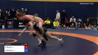 50 Kg Consi Of 4 - Kasey Baynon, Lion Wrestling Club Vs Jennesis Martinez, Colorado Mesa Wrestling