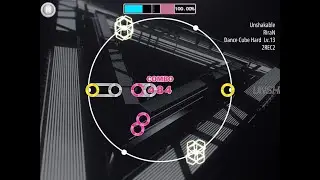 【Malody Mobile】Unshakable/RiraN AP【Dance Cube】【maimai風スキン】【Hard】Lv.13 【6K】