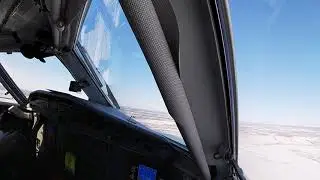 UHBB LET L-410 Departure RW36. Благовещенск взлет Л-410 полоса 36.