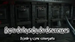 Llave de la sala de disecciones - crematorio - Resident Evil 7 Biohazard