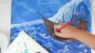 Stormy Seas & Sculpted Beasts | Episode 1 Is  Adventure in Acrylics of the Nautical Saga