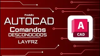 Para que sirve el COMANDO LAYFRZ en AutoCAD | Tutorial en espa&ntilde;ol para principiantes | Layers