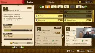 Getting ready for MonHun with Stories #7